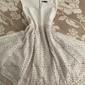 INC Lace White Dress
